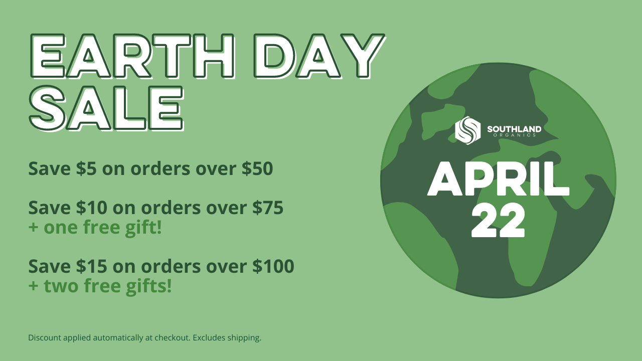 Earth Day Sale