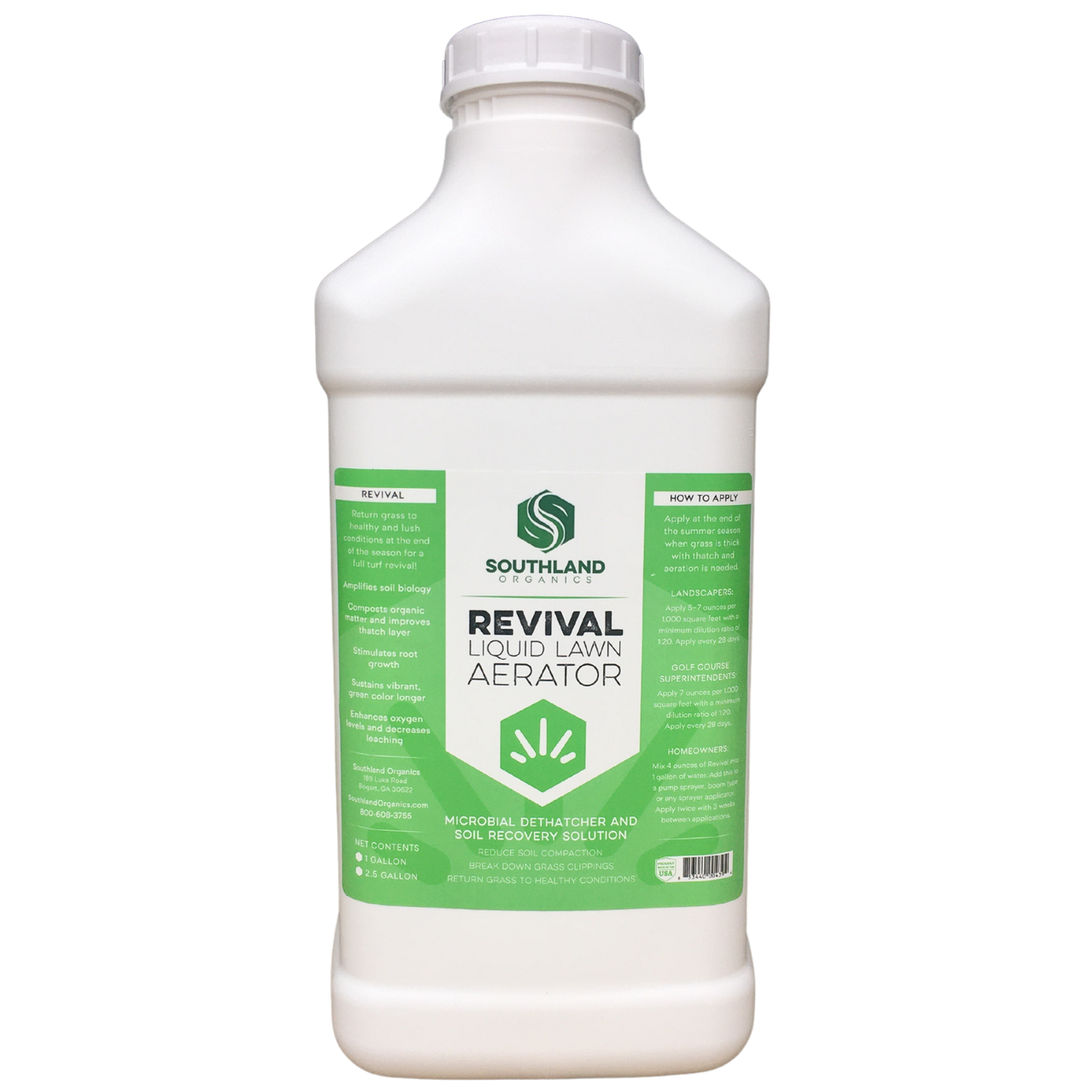 Revive®- 4 Gallon Case · Microbial Solutions Inc.
